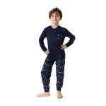 Pigiama bimbo in 100% cotone manica lunga - immagine 8