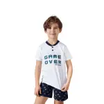 Pigiama bimbo in 100% cotone manica corta