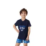 Pigiama bimbo in 100% cotone manica corta - immagine 10