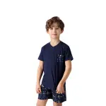 Pigiama bimbo in 100% cotone manica corta - immagine 6