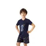 Pigiama bimbo in 100% cotone manica corta - immagine 12