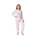 Pigiama ragazza in 100% cotone con maglia a manica lunga - immagine 6