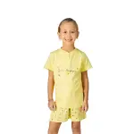 Pigiama ragazza in 100% cotone con maglia a manica corta - immagine 5