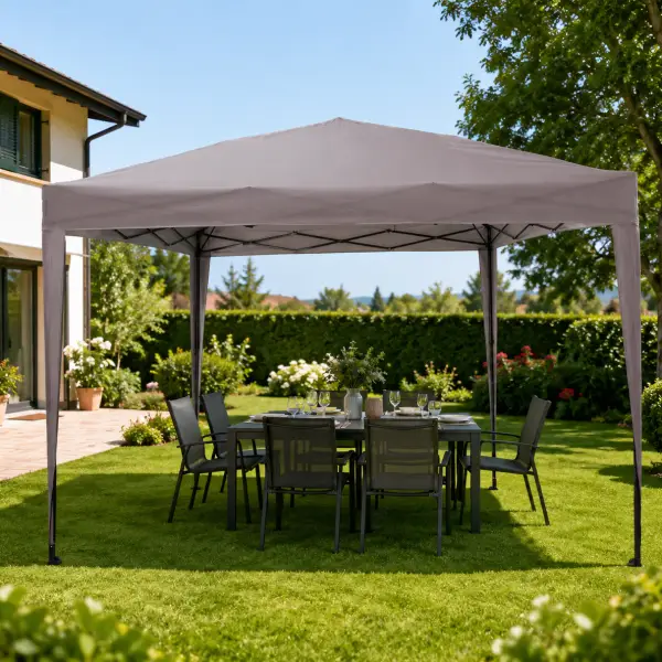 Gazebo Richiudibile 3x3 m con Sacca