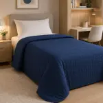 Trapunta Estiva Singola Effetto Lino - immagine 2