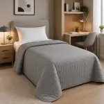 Trapunta Estiva Singola Effetto Lino