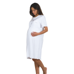 Camicia da Notte Premaman Aperta Davanti