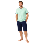 Pigiama Uomo Corto in 100% Cotone Jersey Fantasia - immagine 11