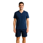 Pigiama Uomo Estivo 100% Cotone Jersey - immagine 6