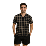 Pigiama Uomo Estivo 100% Cotone Jersey - immagine 2