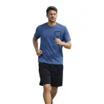Completo Sportivo Uomo con T-Shirt e Bermuda - immagine 2