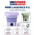 Mini lavatrice portatile pieghevole - immagine 4